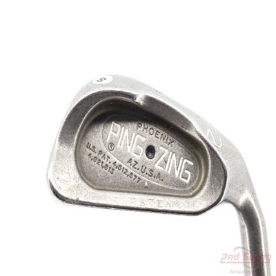 Ping Zing Single Iron 2 Iron Ping KT-M Steel Stiff Right Handed Black Dot 39.5in