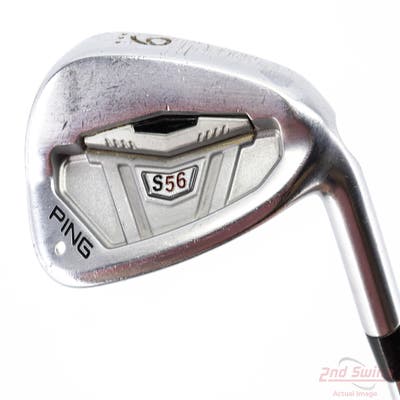 Ping S56 Single Iron 9 Iron FST KBS Tour Steel Stiff Right Handed White Dot 36.5in