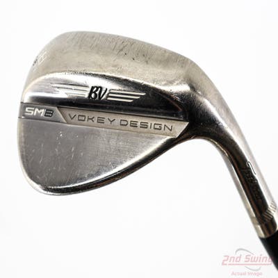 Titleist Vokey SM8 Brushed Steel Wedge Lob LW 58° 8 Deg Bounce M Grind Titleist Vokey BV Steel Wedge Flex Right Handed 35.0in