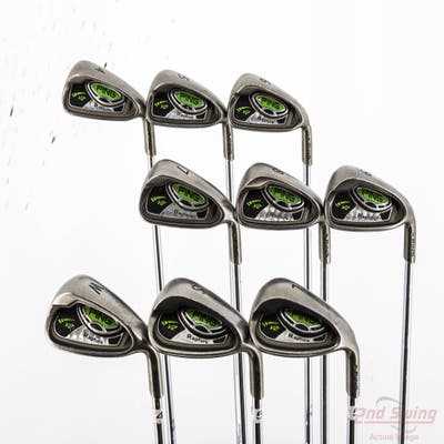 Ping Rapture V2 Iron Set 4-PW SW LW Ping AWT with Cushin Insert Steel Regular Right Handed Green Dot +1/2"