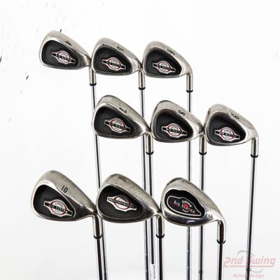Callaway 2002 Big Bertha Iron Set 4-PW GW LW Callaway Big Bertha Steel Steel Uniflex Right Handed STD