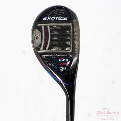 Tour Edge Exotics EXS 220 Hybrid 3 Hybrid 19° FST KBS Hybrid 80 Graphite Stiff Right Handed 40.25in