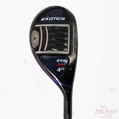 Tour Edge Exotics EXS 220 Hybrid 4 Hybrid 22° FST KBS Hybrid 80 Graphite Stiff Right Handed 39.75in