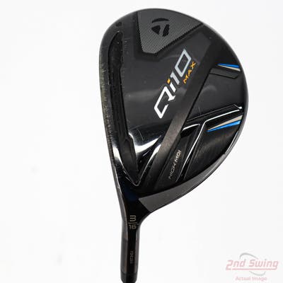 TaylorMade Qi10 MAX Fairway Wood 3 Wood 3W 16° Fujikura Speeder NX 50 Graphite Regular Left Handed 43.25in