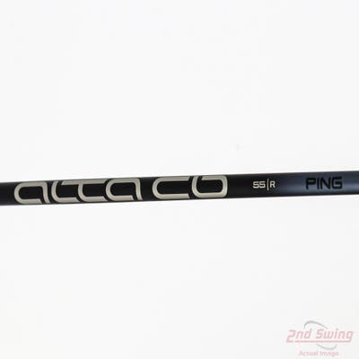 Used W/ Ping RH Adapter Ping ALTA CB 55 Slate 55g Driver Shaft Regular 44.5in