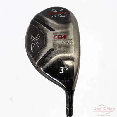 Tour Edge Exotics CB4 Tour Fairway Wood 3 Wood 3W 15° Aldila RIP Sigma 70 Graphite Stiff Right Handed 43.5in