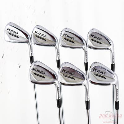 Cobra 2020 KING Forged Tec Iron Set 5-PW GW FST KBS Tour $-Taper Lite Steel Stiff Right Handed +1/4"