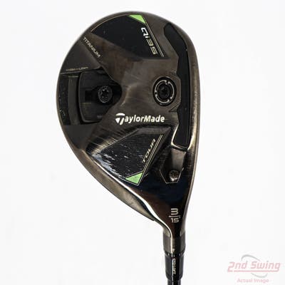 TaylorMade Qi35 Tour Fairway Wood 3 Wood 3W 15° LA Golf Gold Series 65 Graphite Regular Right Handed 43.25in