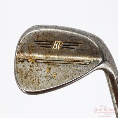 Titleist Vokey SM9 Raw Wedge Pitching Wedge PW 46° 10 Deg Bounce F Grind FST KBS Tour-V 120 Steel X-Stiff Right Handed 36.0in