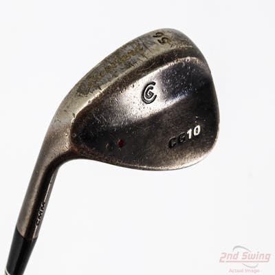 Cleveland CG10 Black Pearl Wedge Sand SW 56° 2 Dot Mid Bounce True Temper Dynamic Gold Steel Wedge Flex Left Handed 35.5in