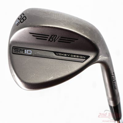 Titleist Vokey SM10 Nickel Wedge Lob LW 58° 12 Deg Bounce D Grind Nippon NS Pro Modus 3 Tour 120 Steel Stiff Right Handed 35.0in