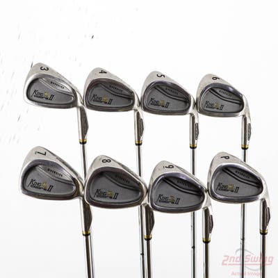 Cobra King Cobra 2 Oversize Iron Set 3-PW Stock Steel Shaft Steel Stiff Right Handed STD
