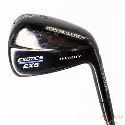 Tour Edge Exotics EXS Ti-Utility Utility Iron 2 Utility Project X HZRDUS Smoke Black 80 Graphite X-Stiff Right Handed 40.0in