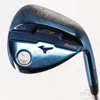 Mizuno S18 Blue Ion Wedge Lob LW 60° 10 Deg Bounce True Temper Dynamic Gold Steel Wedge Flex Right Handed 35.5in