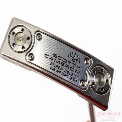Titleist Scotty Cameron Super Select Newport 2.5 Plus Putter Steel Right Handed 31.25in