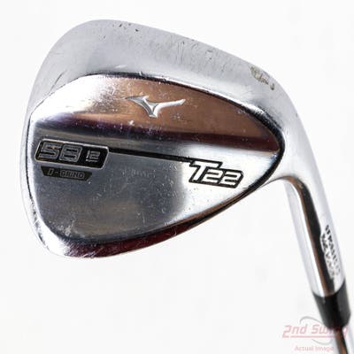 Mizuno T22 Satin Chrome Wedge Lob LW 58° 12 Deg Bounce D Grind True Temper Dynamic Gold Tour Issue S400 Steel Stiff Right Handed 35.5in