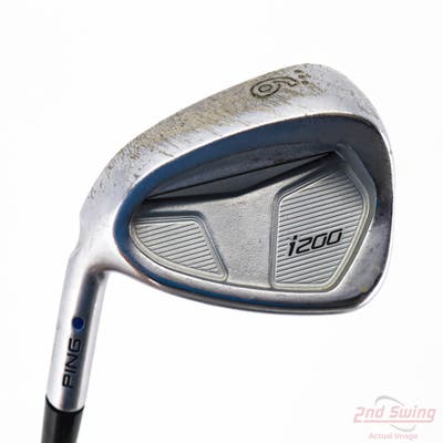 Ping i200 Single Iron 9 Iron FST KBS Tour 105 Steel X-Stiff Left Handed Blue Dot 37.0in