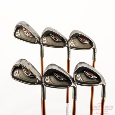 Ping G10 Iron Set 6-PW SW Ping TFC 129I Graphite Regular Right Handed Green Dot +1/4"