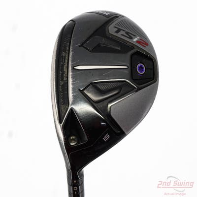 Titleist TSi2 Fairway Wood 3 Wood 3W 15° Mitsubishi Kuro Kage Black DC SFW Gen5 55 Graphite Senior Left Handed 43.25in