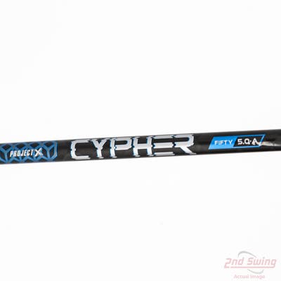 Used W/ Cleveland RH Adapter Project X Cypher 50g Driver Shaft Senior 44.75in