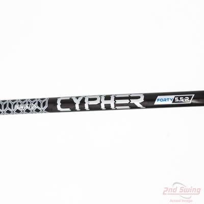 Used W/ Cleveland RH Adapter Project X Cypher 40g Driver Shaft Regular 44.75in