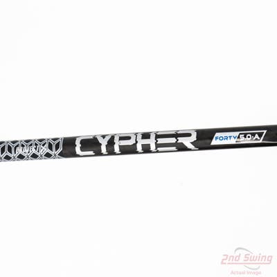 Used W/ Cleveland RH Adapter Project X Cypher 40g Driver Shaft Senior 44.75in