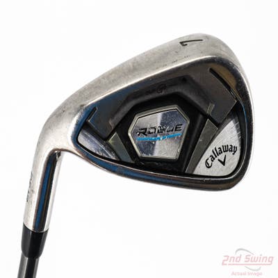 Callaway Rogue Single Iron 7 Iron Aldila Synergy Blue 60 Graphite Regular Left Handed 37.0in
