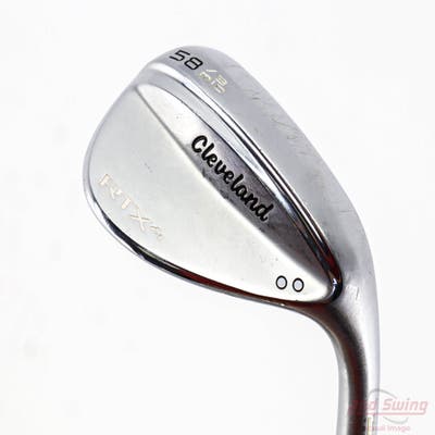 Cleveland RTX 4 Tour Satin Wedge Lob LW 58° 9 Deg Bounce FST KBS Tour $-Taper Steel X-Stiff Right Handed 35.75in