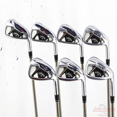 Callaway Apex 21 Iron Set 5-GW UST Mamiya Recoil ESX 460 F3 Graphite Regular Right Handed +1/4"