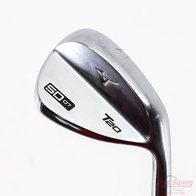 Mizuno T20 Satin Chrome Wedge Gap GW 50° 7 Deg Bounce True Temper Dynamic Gold Tour Issue S400 Steel Stiff Right Handed 35.5in