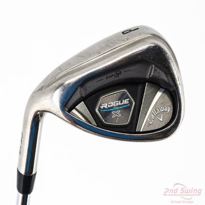 Callaway Rogue X Single Iron Pitching Wedge PW FST KBS MAX 90 Steel Regular Left Handed 35.75in