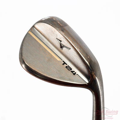 Mizuno T24 Denim Copper Wedge Sand SW 56° 12 Deg Bounce S Grind True Temper Dynamic Gold Tour Issue S400 Steel Stiff Right Handed 35.5in