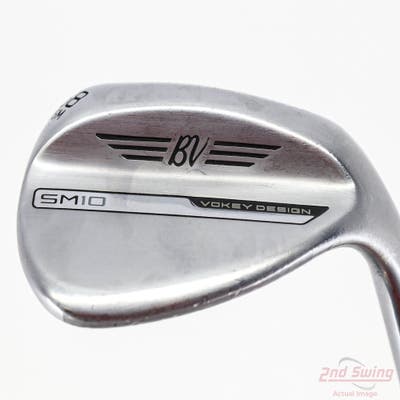 Titleist Vokey SM10 Tour Chrome Wedge Lob LW 58° 8 Deg Bounce M Grind Titleist Vokey BV Steel Wedge Flex Right Handed 35.25in