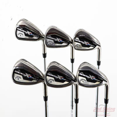 Callaway XR Iron Set 6-PW AW True Temper Dynamic Gold SL S300 Steel Stiff Right Handed STD