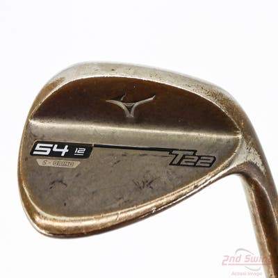 Mizuno T22 Denim Copper Wedge Sand SW 54° 12 Deg Bounce S Grind Nippon NS Pro Modus 3 Tour 105 Steel Stiff Right Handed 35.5in