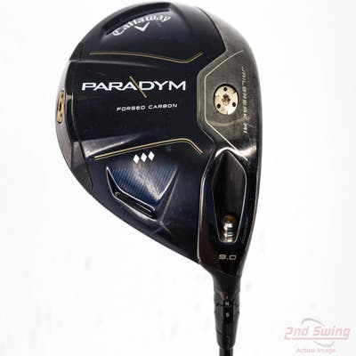Callaway Paradym Triple Diamond Driver 9° Mitsubishi Kai'li White 60 Graphite Stiff Right Handed 44.25in