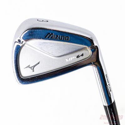 Mizuno MP-64 Single Iron 3 Iron True Temper Dynamic Gold S300 Steel Stiff Right Handed 39.25in