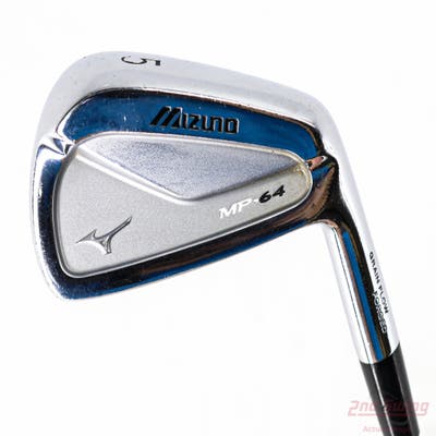 Mizuno MP-64 Single Iron 5 Iron True Temper Dynamic Gold S300 Steel Stiff Right Handed 38.25in