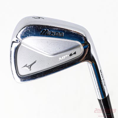 Mizuno MP-64 Single Iron 6 Iron True Temper Dynamic Gold S300 Steel Stiff Right Handed 37.75in
