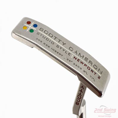 Titleist Scotty Cameron Studio Style Newport 2 Putter Steel Right Handed 35.0in