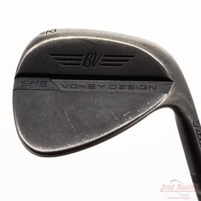 Titleist Vokey SM8 Jet Black Wedge Gap GW 52° 12 Deg Bounce F Grind Titleist Vokey BV Steel Wedge Flex Right Handed 35.75in