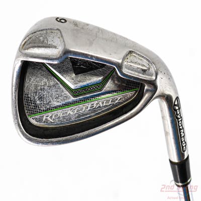 TaylorMade Rocketballz HL Single Iron 9 Iron TM Lite Steel Regular Right Handed 36.75in