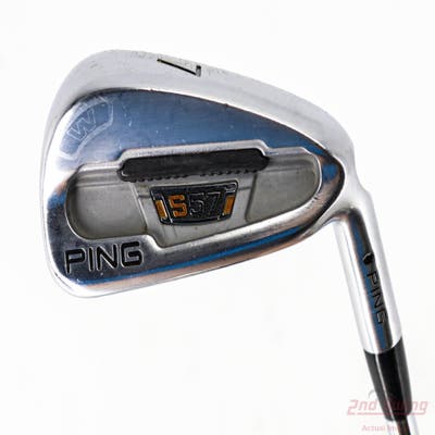 Ping S57 Single Iron 7 Iron FST KBS Tour Steel Stiff Right Handed Black Dot 37.0in