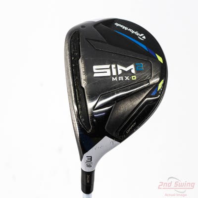 TaylorMade SIM2 MAX-D Fairway Wood 3 Wood 3W 16° Fujikura AIR Speeder 45 Graphite Stiff Left Handed 43.5in