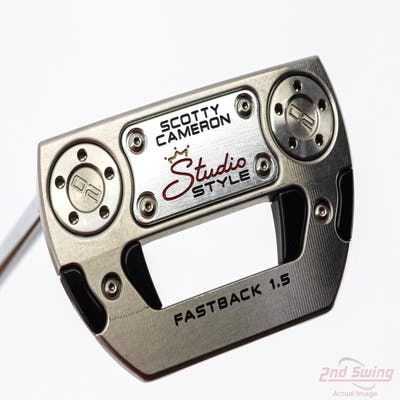 Titleist Scotty Cameron 2025 Studio Style Fastback 1.5 Putter Steel Left Handed 33.5in