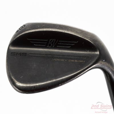 Titleist Vokey SM9 Jet Black Wedge Lob LW 58° 8 Deg Bounce M Grind Titleist Vokey BV Steel Wedge Flex Right Handed 35.25in