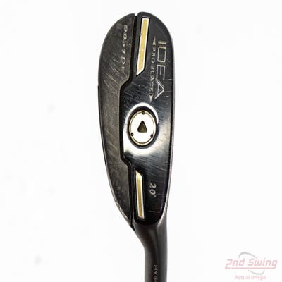 Adams Idea Pro Black Hybrid 3 Hybrid 20° Graphite Design Aura Blue Graphite Stiff Right Handed 40.0in