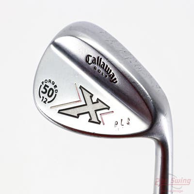 Callaway X Forged Chrome Wedge Gap GW 50° 12 Deg Bounce Callaway Stock Steel Steel Wedge Flex Right Handed 35.5in