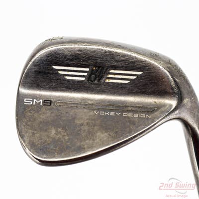 Titleist Vokey SM9 Brushed Steel Wedge Gap GW 50° 8 Deg Bounce F Grind Titleist Vokey BV Steel Wedge Flex Right Handed 35.75in