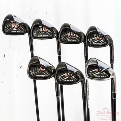 TaylorMade Burner 2.0 Iron Set 5-PW AW TM Superfast 65 Graphite Regular Right Handed +1/2"